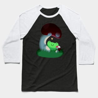 Mushroom Frog Baseball T-Shirt